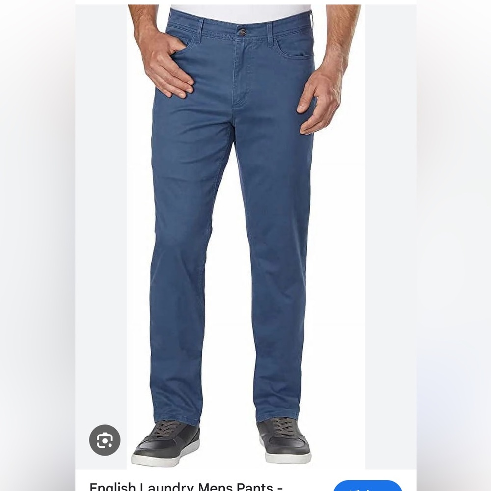 English Laundry Men's Twill 5 Pocket Pant 30x32